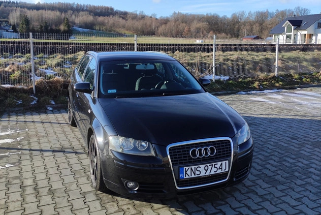 Audi A3 cena 15900 przebieg: 266000, rok produkcji 2004 z Suchowola małe 211
